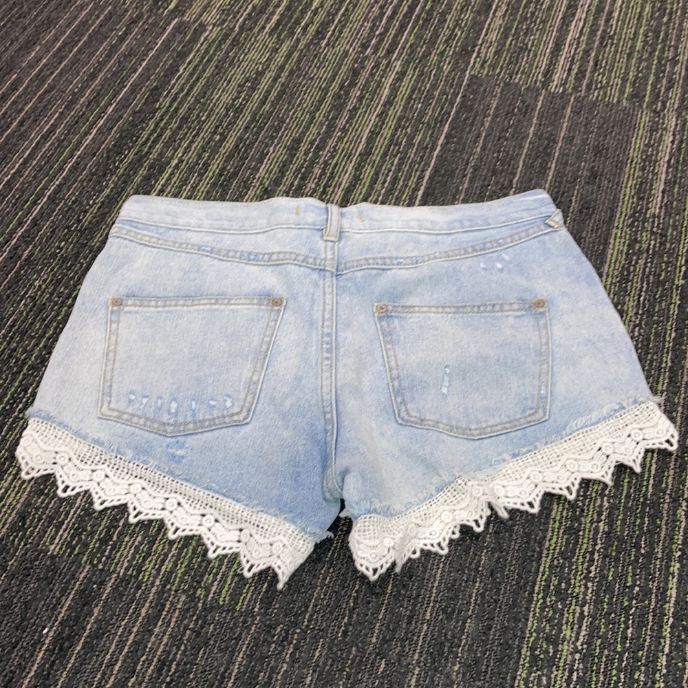 Free People Jean Shorts Size 26 - Picture 2 of 3